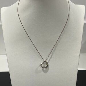 Tiffany & Co. Open Heart pendant Necklace (130764)